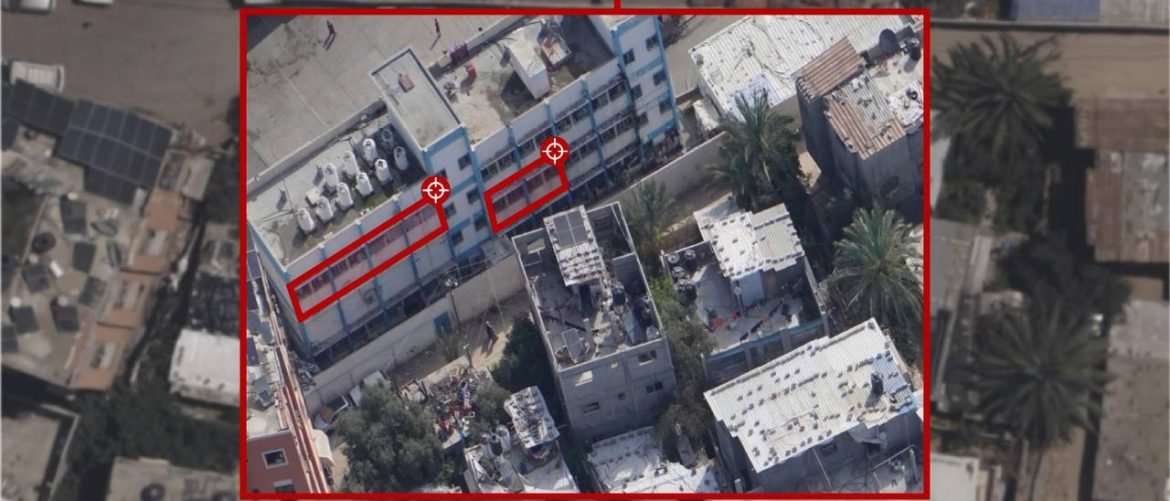 Israeli Forces Bomb UNRWA Al-Sardi School in Gaza, Killing 37