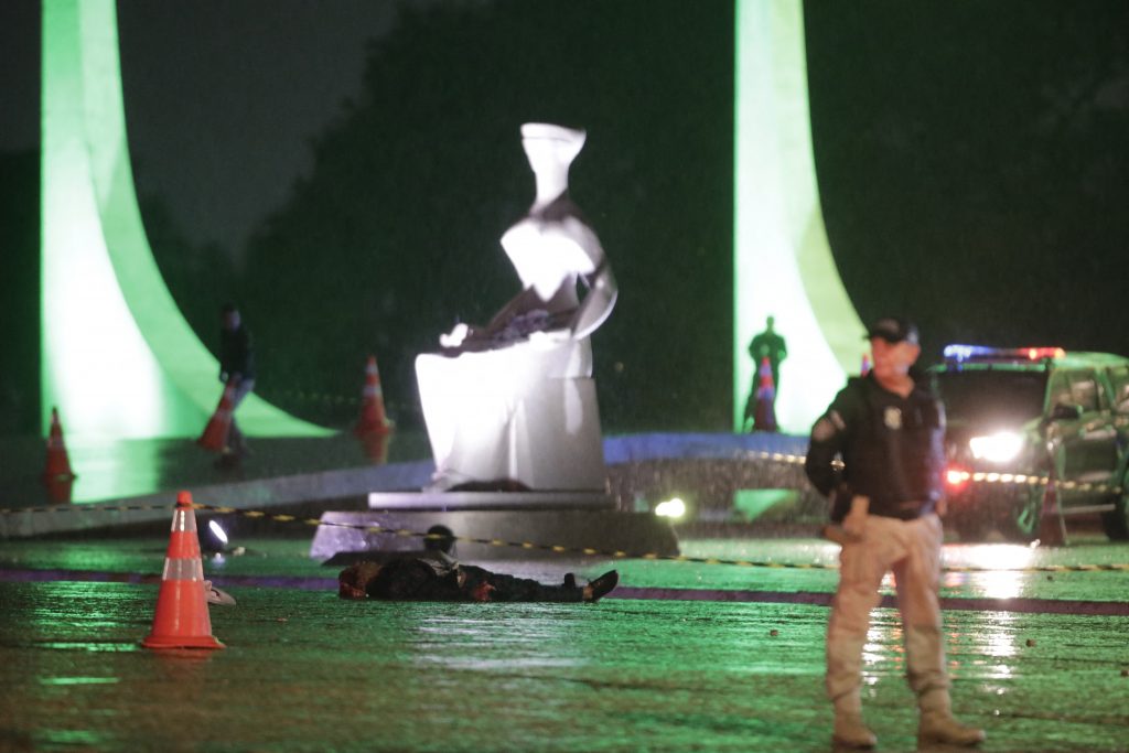 Man With Explosives Dies Trying to Enter Brazil Supreme Court