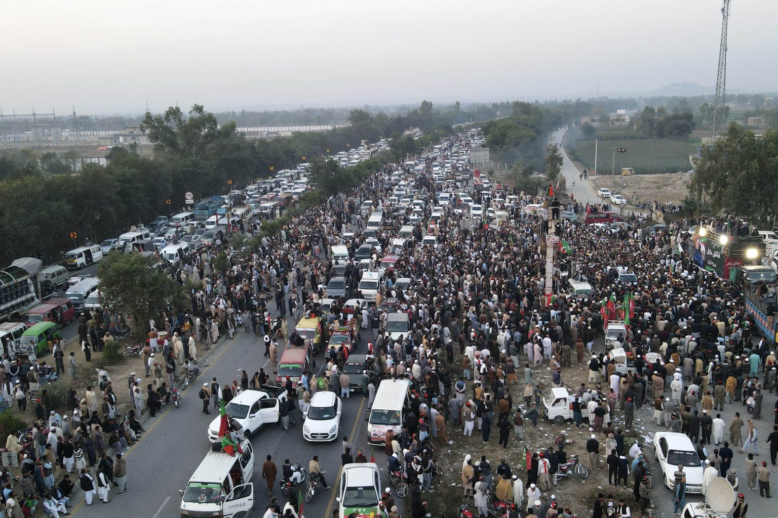 Islamabad Under Siege as Imran Khan’s Supporters March Towards the Capital
