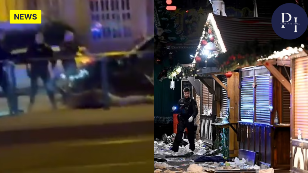 Footage Shows Saudi Suspect Arrested After Deadly Magdeburg Christmas Market Car Attack