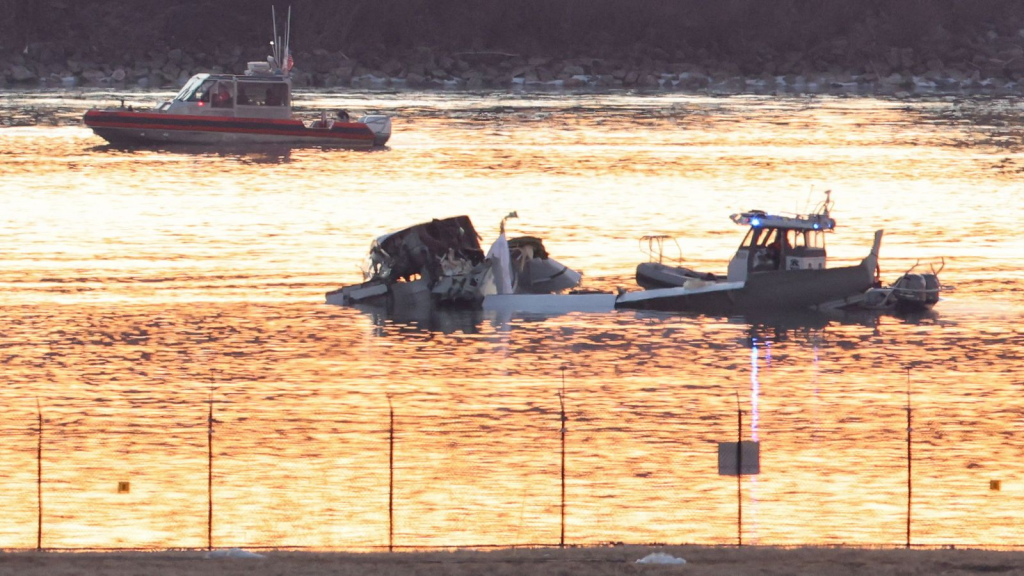 American Airlines Plane Collides Mid-Air with Military Helicopter Over Washington DC