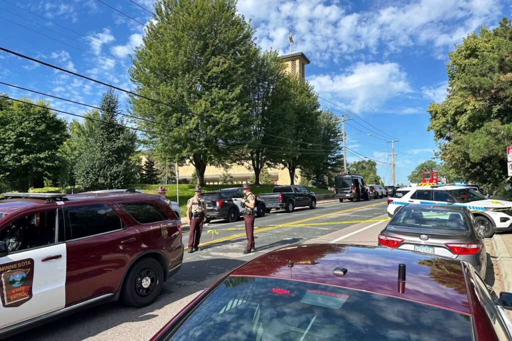 Shooter Dead After Opening Fire at Minneapolis Catholic Church, Killing Two Children