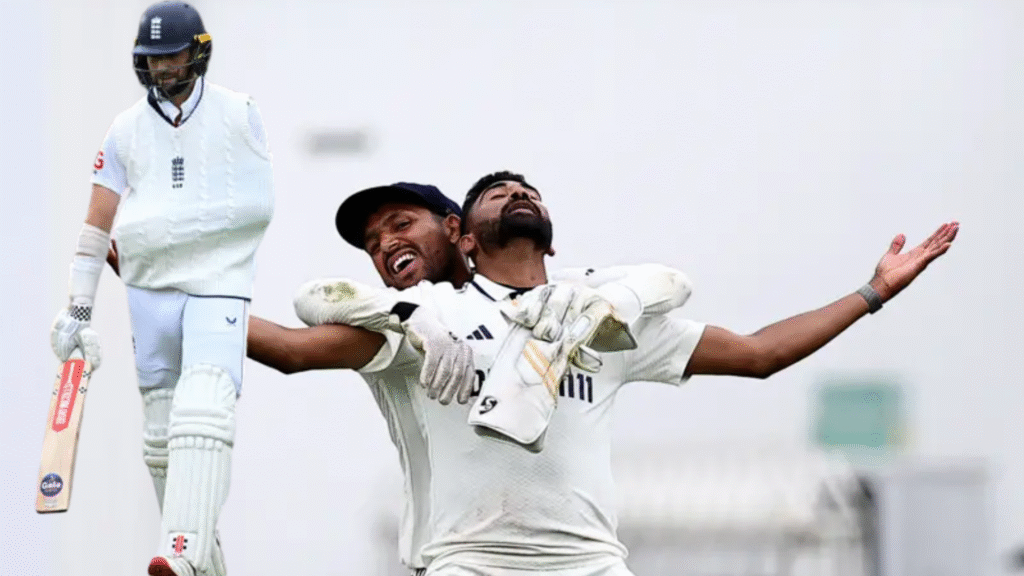 India Win Test Thriller by Six Runs to Level Series 2-2 Despite Woakes Heroics