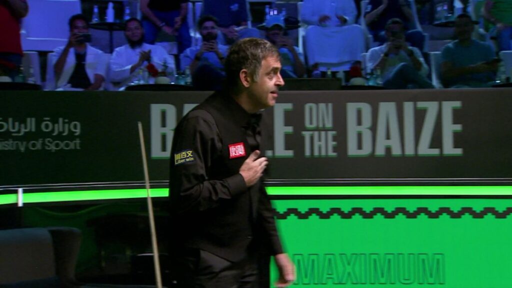 Ronnie O’Sullivan Makes Two 147s In Saudi Arabia Masters Semi-Final