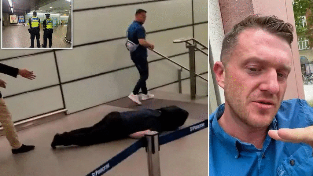 Tommy Robinson Under Investigation Over Alleged St Pancras Assault, Flees to Tenerife