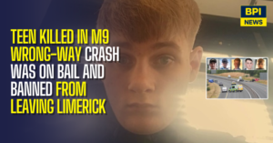 Teen Killed In M9 Wrong-Way Crash Was On Bail And Banned From Leaving Limerick