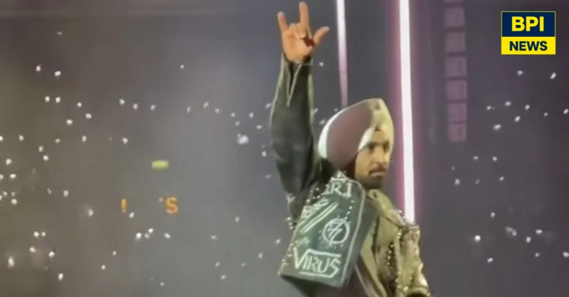 Diljit Dosanjh Pays Tribute To Nusrat Fateh Ali Khan In Historic Wembley Show