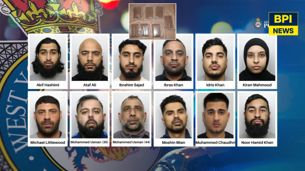 Bradford Drug Gang Jailed For More Than 100 Years Over Industrial-Scale Class A Supply