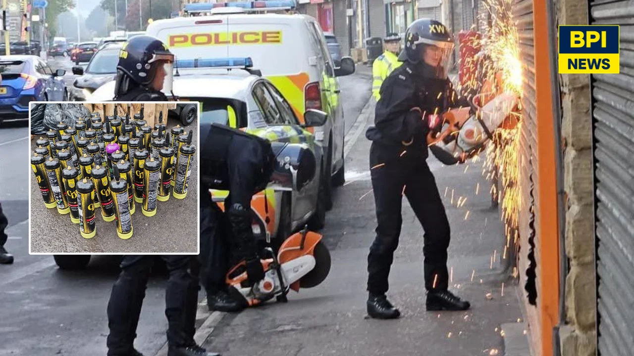 Police Seize 59 Nitrous Oxide Canisters In Dewsbury Drugs Raid
