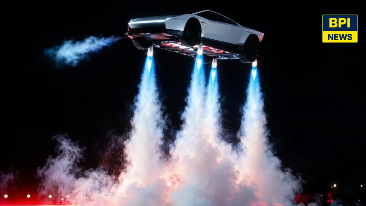 Tesla’s Roadster Flew Through The Air, BPI News Examines Whether The ‘Flying Car’ Is Really What It Seems